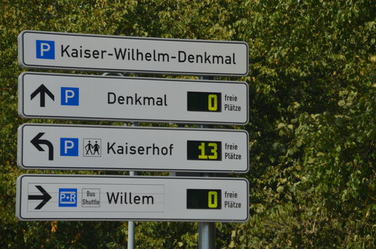 Porta Westfalica - Parkleitsystem Kaiser-Wilhelm-Denkmal LWL