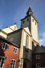Fototapeta na wymiar Margaretakyrkan church in Oslo. Norway