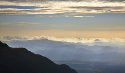 Fototapeta na wymiar Tatra Mountains near Zakopane. Poland