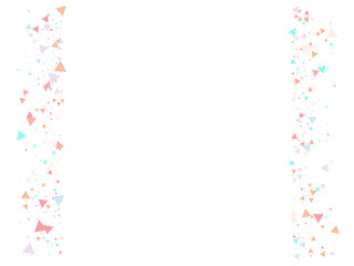 Bang, Blast, Moved Particles, Vector Explosion Border. Broken Glass Moving Memphis Bright Fragmentation. Stars, Glitter, Trendy Cosmic Frame, Vortex, Shattered Fragments. Hipster Cool Memphis Border.