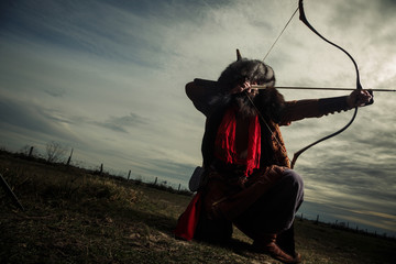 Traditional Male Archer