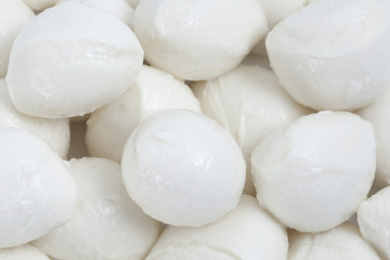 Fresh tasty milk products - mozzarella cheese background