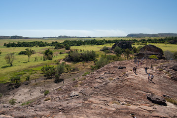 Kakadu National Park, Northern Territories, Australia - June 2007: The view from Nourlangie Rock, Kakadu National Park, Northern Territories, Australia