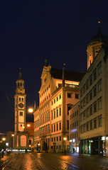 Fototapeta na wymiar View of Augsburg. Bavaria. Germany