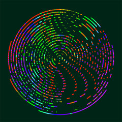 abstract vector background-Dot Graphics