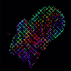 abstract vector background-Dot Graphics