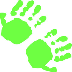 Handprint icon