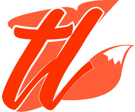 recommend clip art: TL fox logo icon
