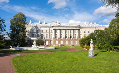 Catherine palace in Tsarskoe Selo, St. Petersburg, Russia