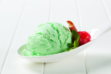 Mint ice cream