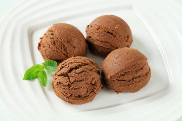 Chocolate ice cream