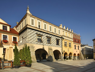 Fototapeta na wymiar Marketplace in Tarnow. Poland