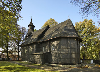 Fototapeta na wymiar Church of Holy Trinity in Tarnow. Poland