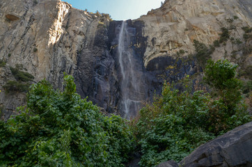 Bridalveil Falls in autumn Yosemite National Park, California, USA