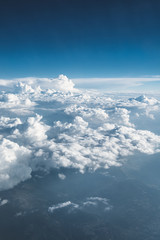 Aerial view of a storm