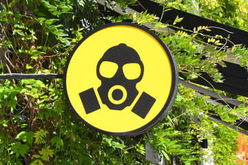Sign of radioactivity