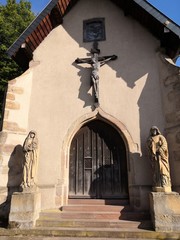 Chapelle Sainte Croix du XVème siècle à Saint-Avold en Moselle - 217584650