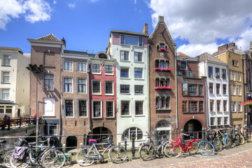 Obraz premium Utrecht architecture and canals, Netherlands