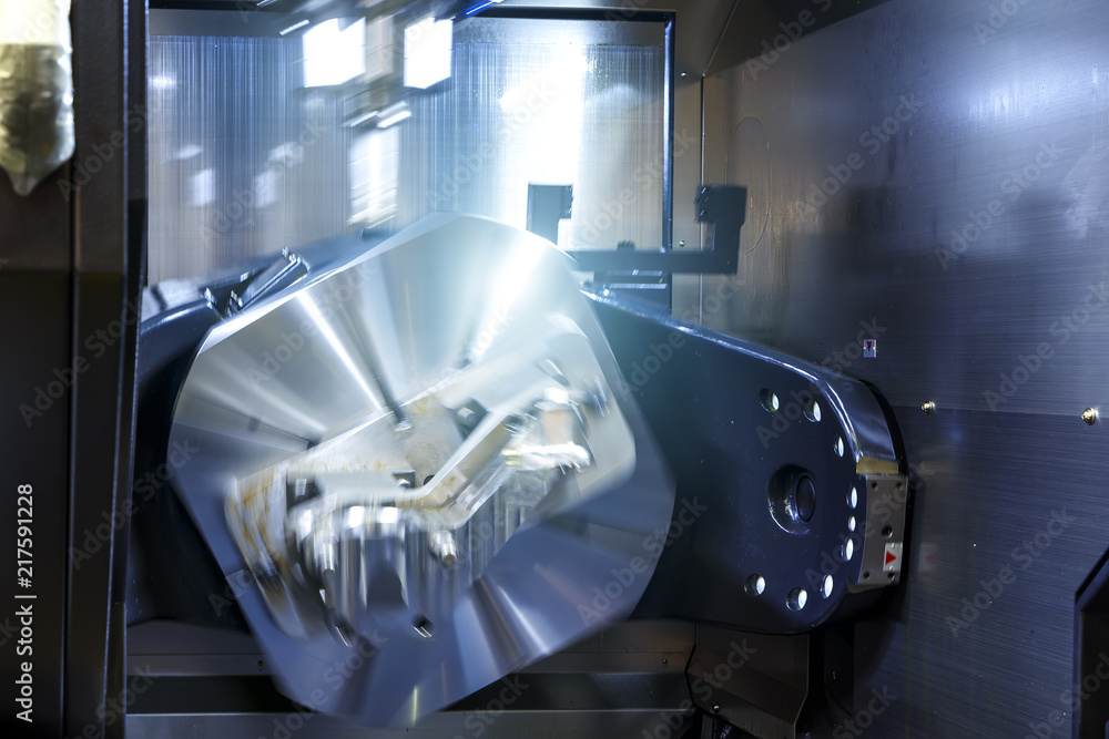Aufkleber cnc lathe machine turning machine cutting the metal screw thread part by lathe cutter .hi-precision 