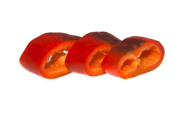 pepper isolated on white background