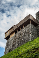 Fototapeta na wymiar Ottoman Fortress, castle of Doboj (Bosnia)