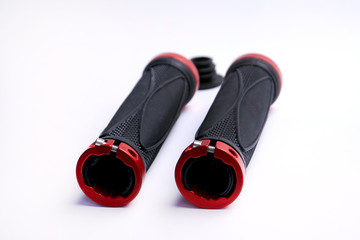 New Bicycle handle grip isolated on white background