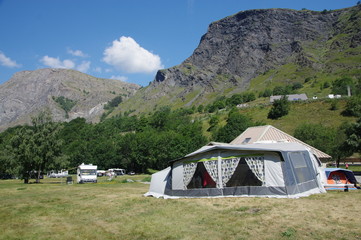 camping du massif des écrins