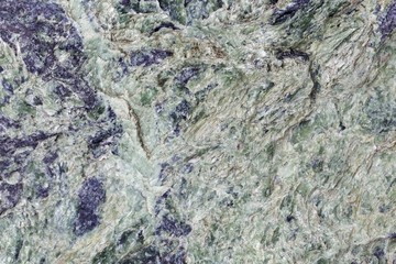 Green serpentinite rocks from the Alps