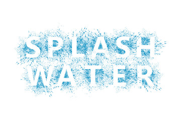 Splash Water Logo Template Design Vector, Emblem, Design Concept, Creative Symbol, Icon