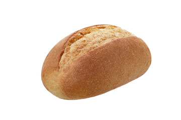 bun close-up on a white background isolated