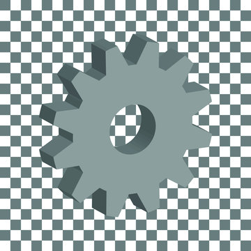 Zahnrad 3D Transparent 