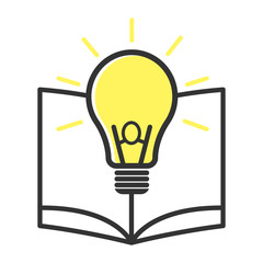 product icon knowledge isolated on white background. vector design illustration