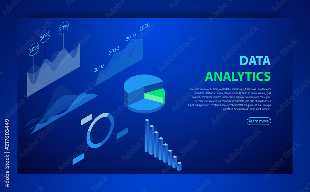 Poster infographic vector elements. illustration of data financial graphs or diagrams, information data sta