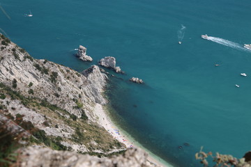 blue coast Italy Numana Ancona 