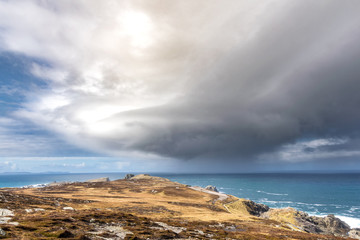 Storm Cloud over the Ocean
