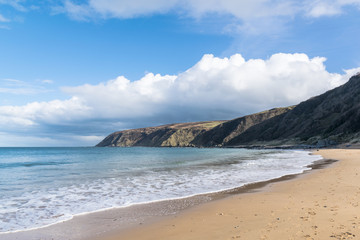 Fototapeta na wymiar Tranquil Irish Sandy Beach