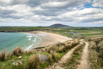 Fototapeta na wymiar Isolated Donegal Beach