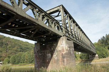 Unterwegs an der Weser zwischen Polle und Bodenwerder