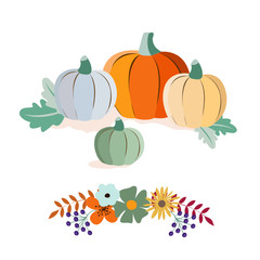 Autumn harvest and Thanksgiving Day poster design