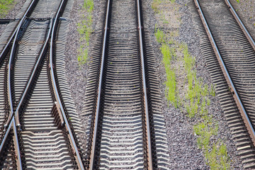 railway track lines