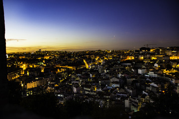 Sunset in Lisboa - Portugal