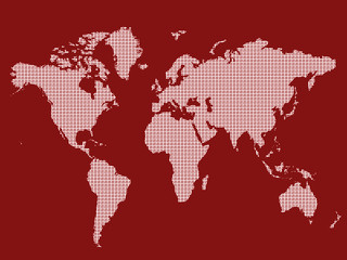 Fototapeta na wymiar 世界地図　日本地図　地図　グローバル　ビジネス背景