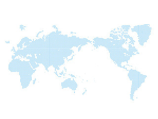世界地図　日本地図　地図　グローバル　ビジネス背景 © chris