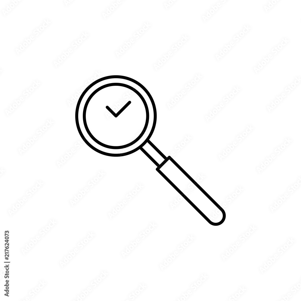 Poster time analysis icon. element of time value icon for mobile concept and web apps. thin line time analy