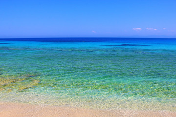 Croatian blue sea