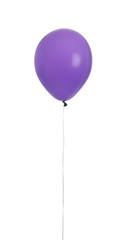 Color balloon on white background. Celebration time