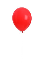 Color balloon on white background. Celebration time © New Africa