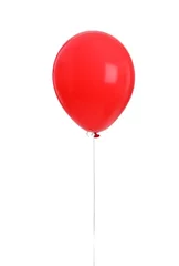 Poster Color balloon on white background. Celebration time © New Africa