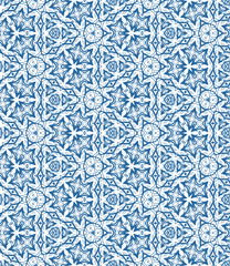 Vector seamless geometric pattern, background for design.