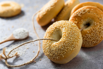 Salty cakes in traditional style